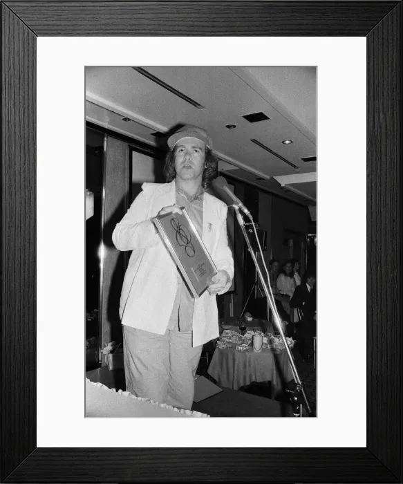 Framed Print : Elton John at the Music Therapy Charity Luncheon at the Intercontinental Hotel in Park Framed Print : Elton John at the Music Therapy Charity Luncheon at the Intercontinental Hotel in Park