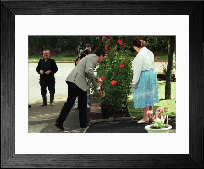Framed Print : Preaprations in Hartlebury, Worcestershire, which has reached the national finals of