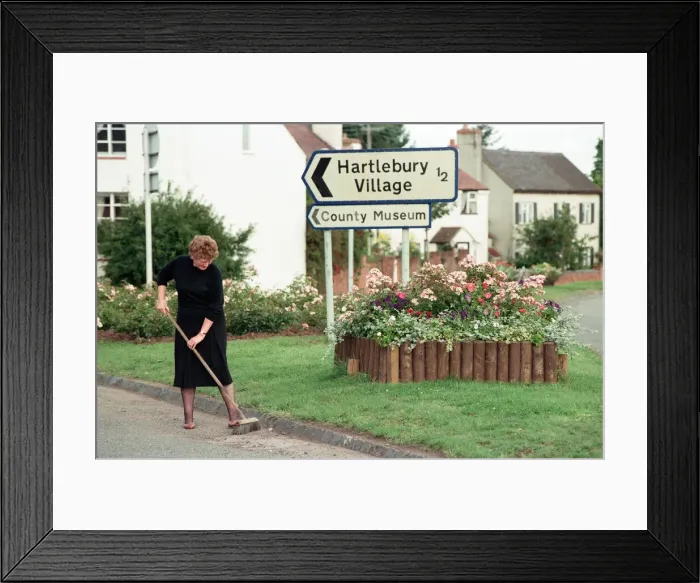 Framed Print : Preaprations in Hartlebury, Worcestershire, which has reached the national finals of Framed Print : Preaprations in Hartlebury, Worcestershire, which has reached the national finals of