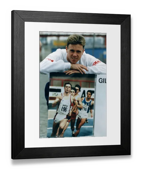 Framed Print : Tom McKean reflecting on past glories and scheming a triple glory bid for the new season