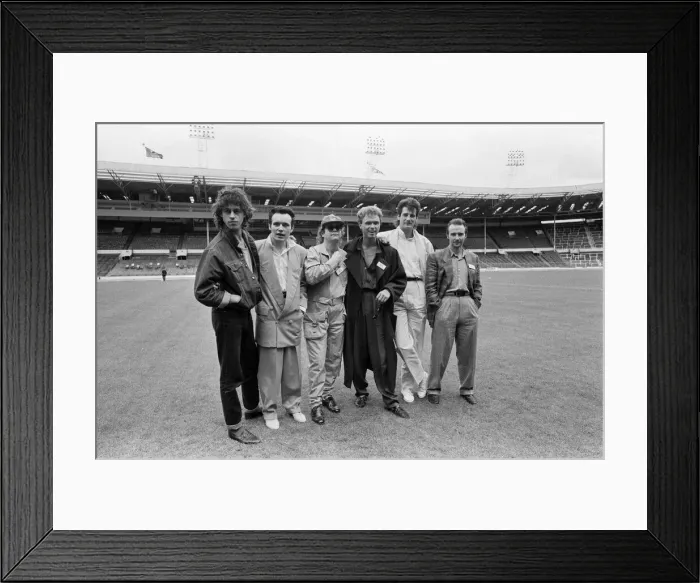 Framed Print : Bob Geldof for the Band Aid Trust announces the most ambitious venture in the history of Framed Print : Bob Geldof for the Band Aid Trust announces the most ambitious venture in the history of