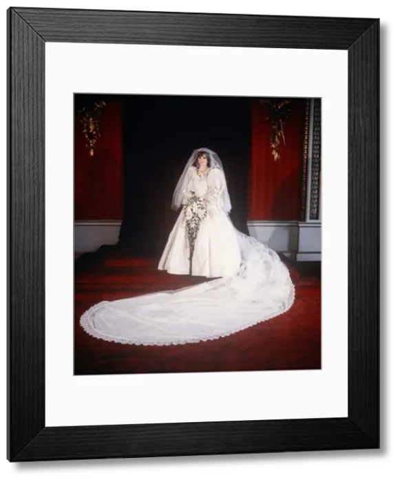 Framed Print : The wedding of HRH Prince Charles, The Prince of Wales, to Lady Diana Spencer Framed Print : The wedding of HRH Prince Charles, The Prince of Wales, to Lady Diana Spencer