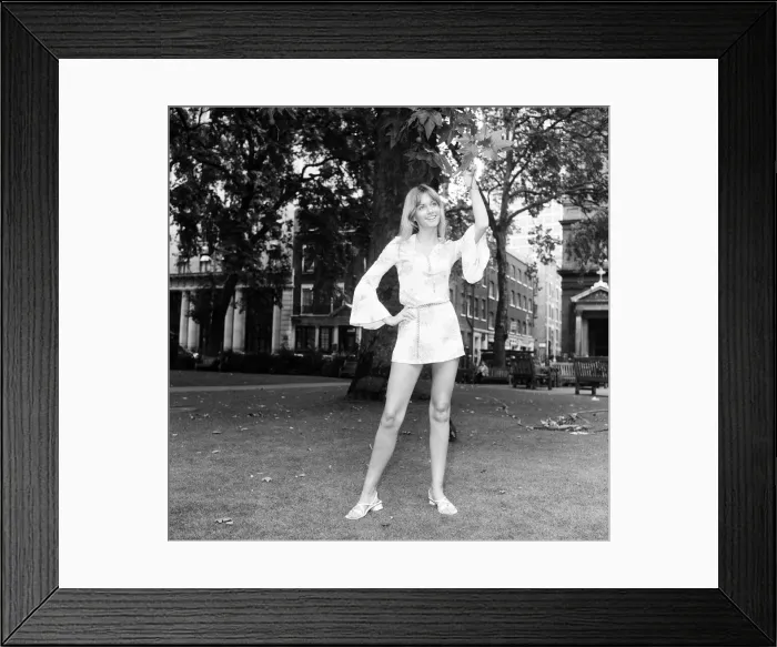 Framed Print : Toomorrow, pop group photo-call in Soho Square, London, ahead of the release (10th July Framed Print : Toomorrow, pop group photo-call in Soho Square, London, ahead of the release (10th July