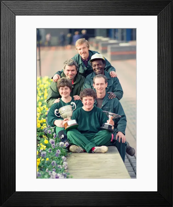 Framed Print : City Centre gardeners won the Britain in Bloom competition Framed Print : City Centre gardeners won the Britain in Bloom competition