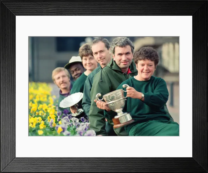 Framed Print : City Centre gardeners won the Britain in Bloom competition Framed Print : City Centre gardeners won the Britain in Bloom competition