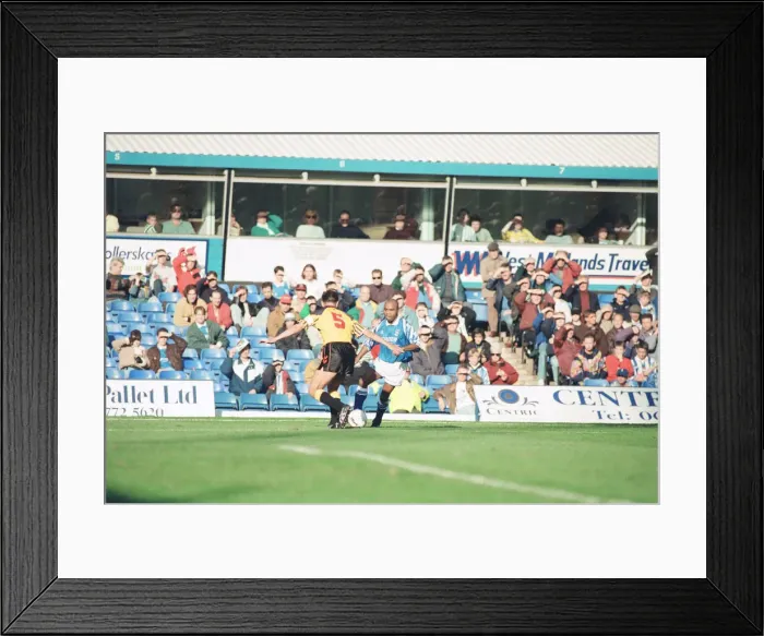 Framed Print : Birmingham 1-0 Watford, league division one match action at St Andrew s Framed Print : Birmingham 1-0 Watford, league division one match action at St Andrew s