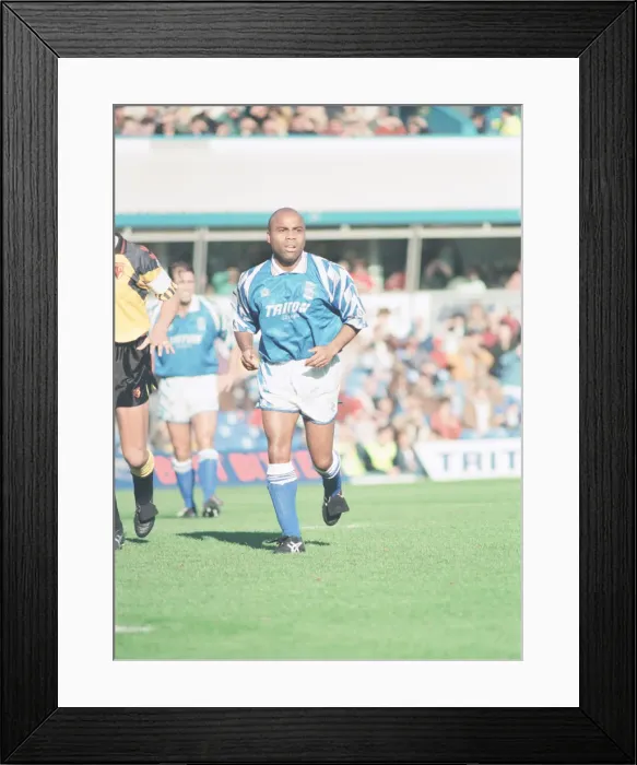 Framed Print : Birmingham 1-0 Watford, league division one match action at St Andrew s Framed Print : Birmingham 1-0 Watford, league division one match action at St Andrew s