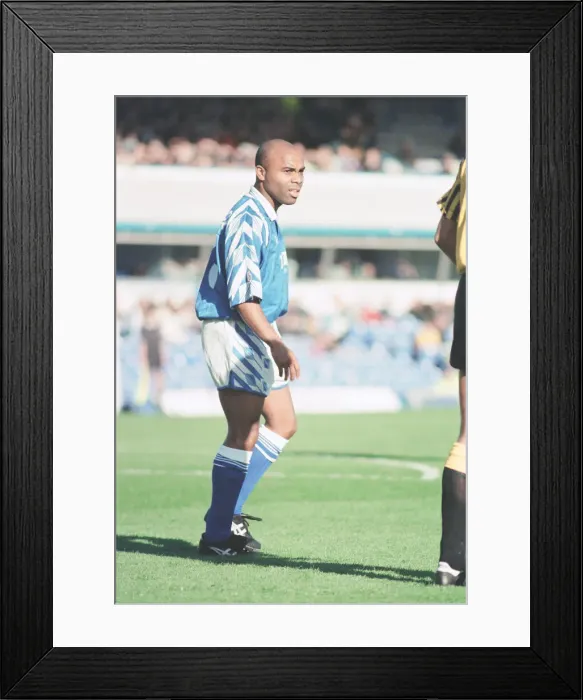 Framed Print : Birmingham 1-0 Watford, league division one match action at St Andrew s
