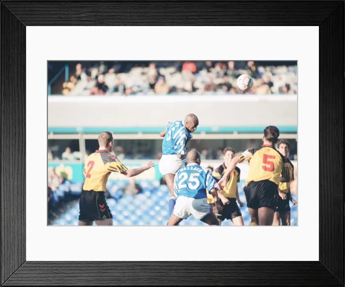 Framed Print : Birmingham 1-0 Watford, league division one match action at St Andrew s Framed Print : Birmingham 1-0 Watford, league division one match action at St Andrew s