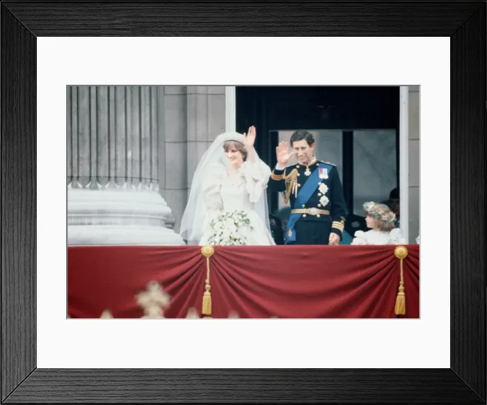 Framed Print : The wedding of HRH Prince Charles, The Prince of Wales, to Lady Diana Spencer Framed Print : The wedding of HRH Prince Charles, The Prince of Wales, to Lady Diana Spencer