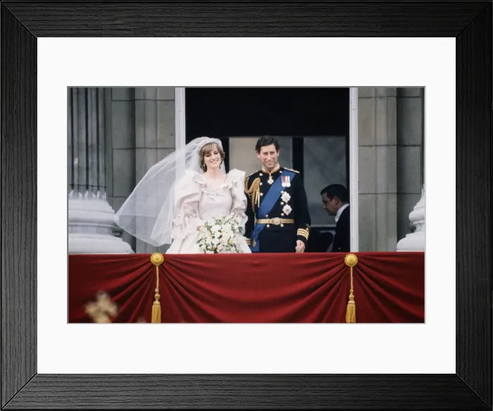 Framed Print : The wedding of HRH Prince Charles, The Prince of Wales, to Lady Diana Spencer Framed Print : The wedding of HRH Prince Charles, The Prince of Wales, to Lady Diana Spencer