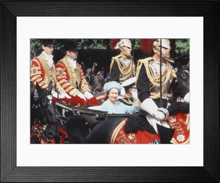 Framed Print : The wedding of HRH Prince Charles, The Prince of Wales, to Lady Diana Spencer