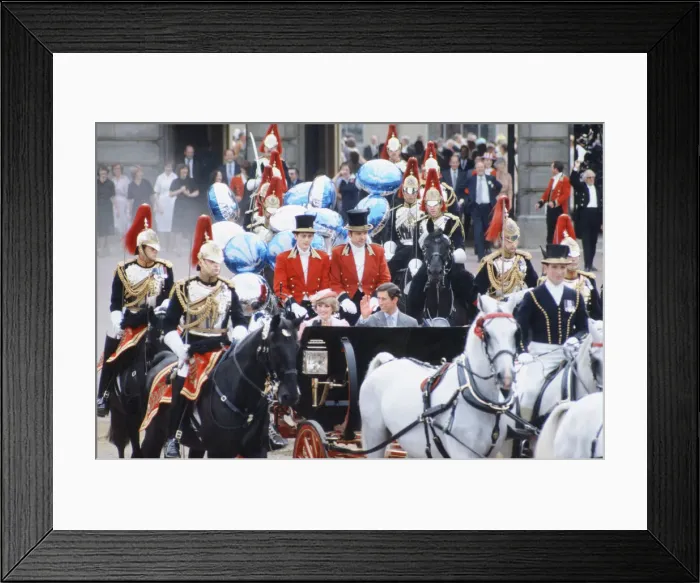 Framed Print : The wedding of HRH Prince Charles, The Prince of Wales, to Lady Diana Spencer Framed Print : The wedding of HRH Prince Charles, The Prince of Wales, to Lady Diana Spencer