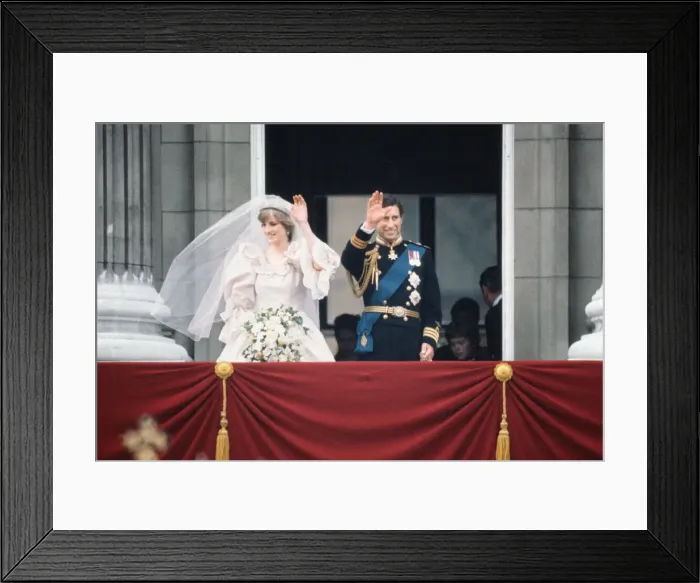 Framed Print : The wedding of HRH Prince Charles, The Prince of Wales, to Lady Diana Spencer Framed Print : The wedding of HRH Prince Charles, The Prince of Wales, to Lady Diana Spencer