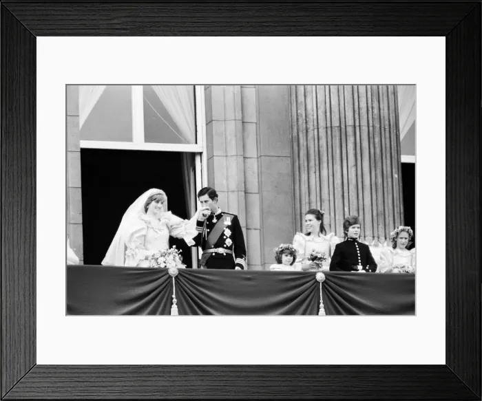 Framed Print : The wedding of HRH Prince Charles, The Prince of Wales, to Lady Diana Spencer Framed Print : The wedding of HRH Prince Charles, The Prince of Wales, to Lady Diana Spencer