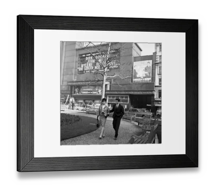 Framed Print : The rehearsal took place this morning for the Royal film performance that will take place