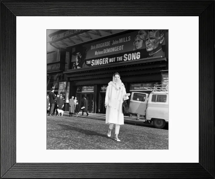 Framed Print : The rehearsal took place this morning for the Royal film performance that will take place