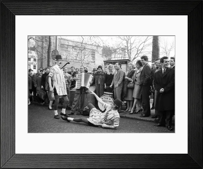 Framed Print : The rehearsal took place this morning for the Royal film performance that will take place Framed Print : The rehearsal took place this morning for the Royal film performance that will take place