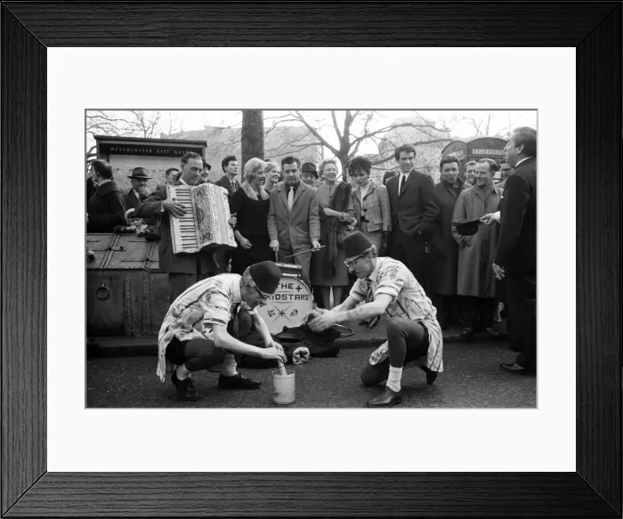 Framed Print : The rehearsal took place this morning for the Royal film performance that will take place