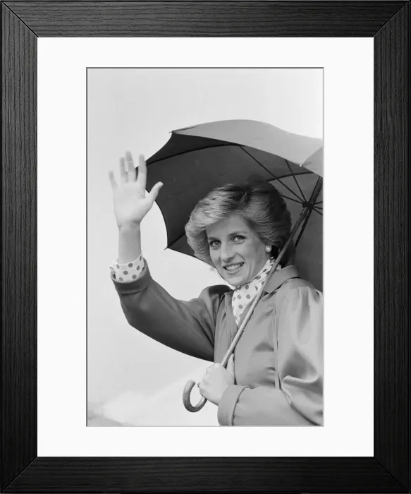 Framed Print : HRH Princess Diana, The Princess of Wales, visits the Ipswich Agricultural Show, Ipswich Framed Print : HRH Princess Diana, The Princess of Wales, visits the Ipswich Agricultural Show, Ipswich