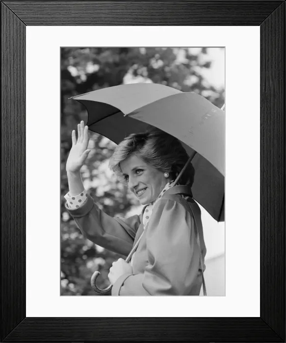 Framed Print : HRH Princess Diana, The Princess of Wales, visits the Ipswich Agricultural Show, Ipswich Framed Print : HRH Princess Diana, The Princess of Wales, visits the Ipswich Agricultural Show, Ipswich