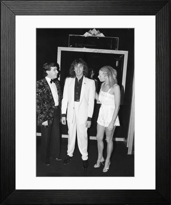 Framed Print : Peter Stringfellow, owner of the new nightclub Stringfellows in Covent Garden Framed Print : Peter Stringfellow, owner of the new nightclub Stringfellows in Covent Garden