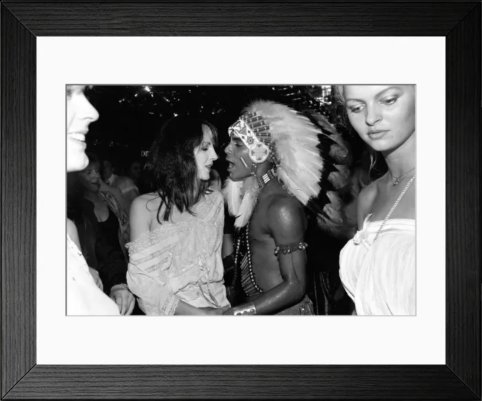 Framed Print : People dancing at the new nightclub Stringfellows in Covent Garden, London