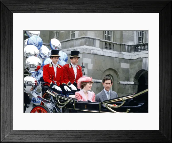 Framed Print : The wedding of HRH Prince Charles, The Prince of Wales, to Lady Diana Spencer Framed Print : The wedding of HRH Prince Charles, The Prince of Wales, to Lady Diana Spencer