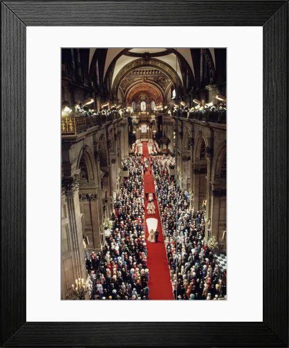 Framed Print : The wedding of HRH Prince Charles, The Prince of Wales, to Lady Diana Spencer Framed Print : The wedding of HRH Prince Charles, The Prince of Wales, to Lady Diana Spencer