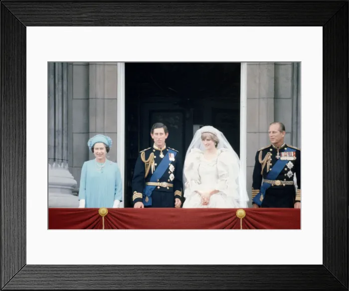 Framed Print : The wedding of HRH Prince Charles, The Prince of Wales, to Lady Diana Spencer Framed Print : The wedding of HRH Prince Charles, The Prince of Wales, to Lady Diana Spencer