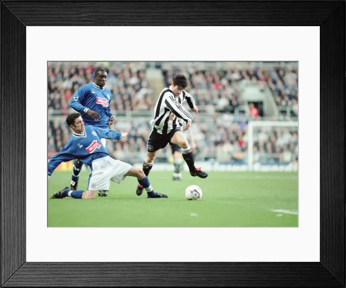 Framed Print : Newcastle United 4-3 Leicester City, premier league match at St James Park Framed Print : Newcastle United 4-3 Leicester City, premier league match at St James Park