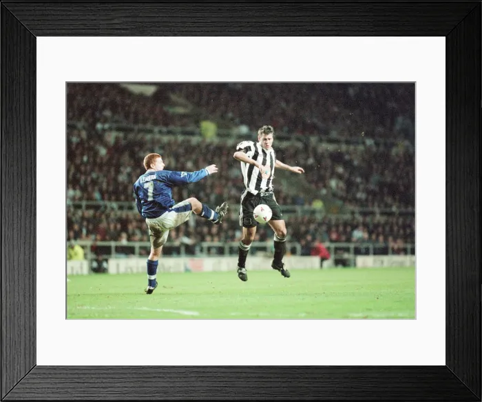 Framed Print : Newcastle United 4-3 Leicester City, premier league match at St James Park Framed Print : Newcastle United 4-3 Leicester City, premier league match at St James Park