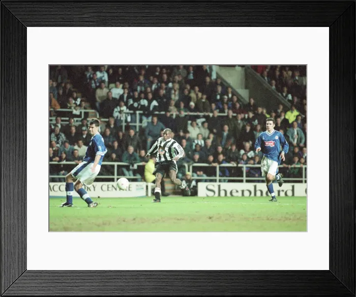 Framed Print : Newcastle United 4-3 Leicester City, premier league match at St James Park Framed Print : Newcastle United 4-3 Leicester City, premier league match at St James Park