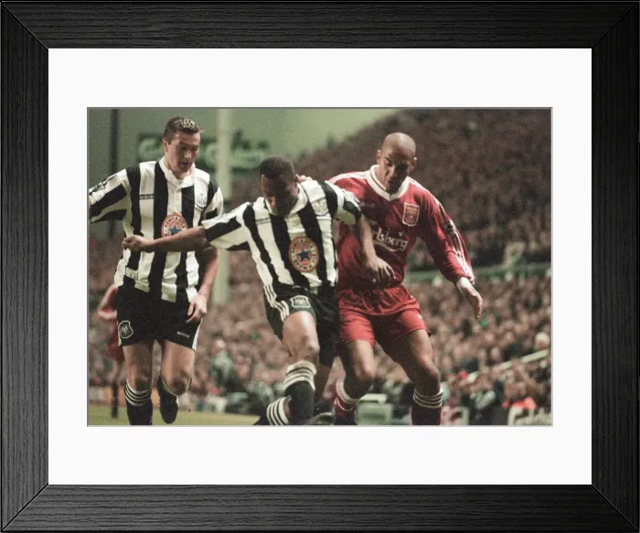 Framed Print : Liverpool 4-3 Newcastle United, premier league match at Anfield, Wednesday 3rd April 1996 Framed Print : Liverpool 4-3 Newcastle United, premier league match at Anfield, Wednesday 3rd April 1996