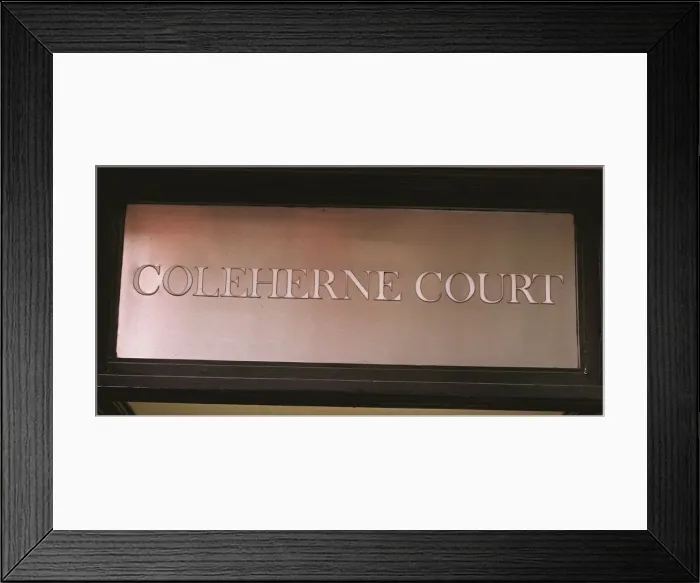 Framed Print : Coleherne Court August 1998 old former flat of Princess Diana Framed Print : Coleherne Court August 1998 old former flat of Princess Diana