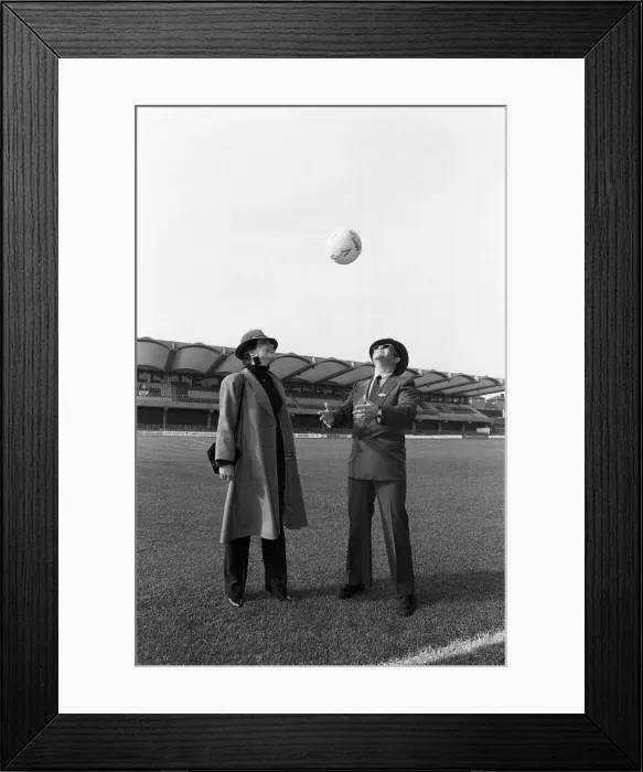 Framed Print : Watford FC Chairman Elton John and his wife Renate at Vicarage Road Framed Print : Watford FC Chairman Elton John and his wife Renate at Vicarage Road