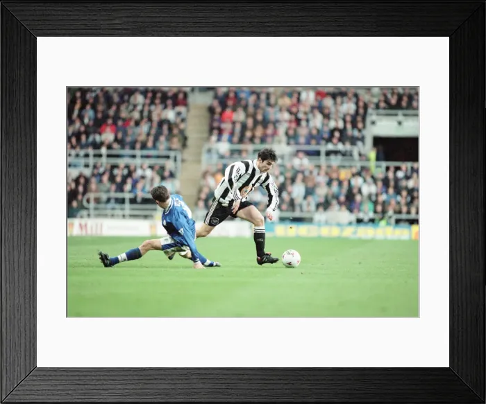 Framed Print : Newcastle United 4-3 Leicester City, premier league match at St James Park
