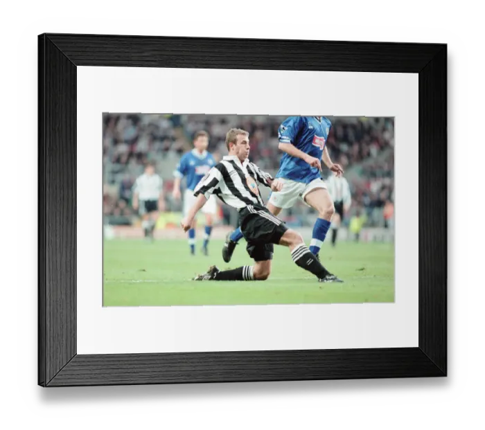 Framed Print : Newcastle United 4-3 Leicester City, premier league match at St James Park