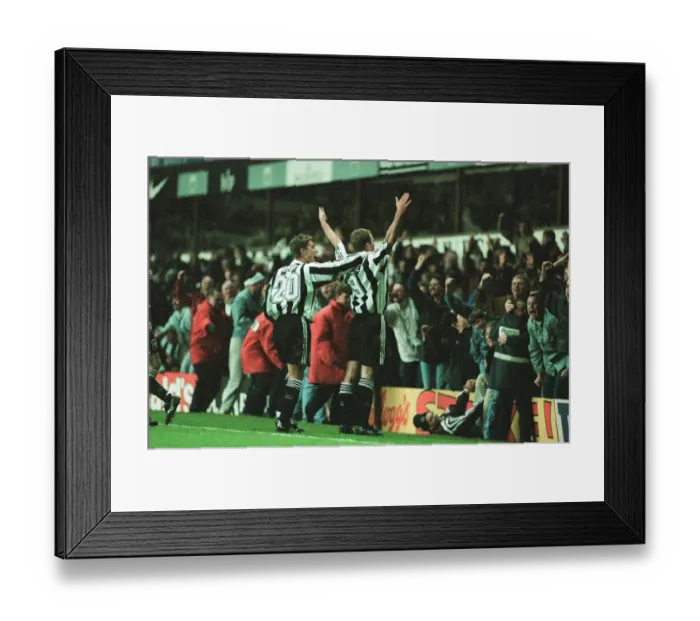 Framed Print : Newcastle United 4-3 Leicester City, premier league match at St James Park Framed Print : Newcastle United 4-3 Leicester City, premier league match at St James Park