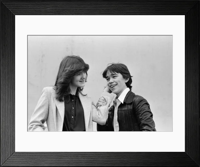 Framed Print : Stars of the BBC TV series Grange Hill'Michelle Herbert, aged 15 Framed Print : Stars of the BBC TV series Grange Hill'Michelle Herbert, aged 15