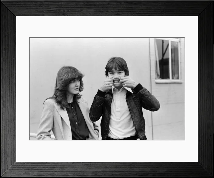 Framed Print : Stars of the BBC TV series Grange Hill'Michelle Herbert, aged 15 Framed Print : Stars of the BBC TV series Grange Hill'Michelle Herbert, aged 15