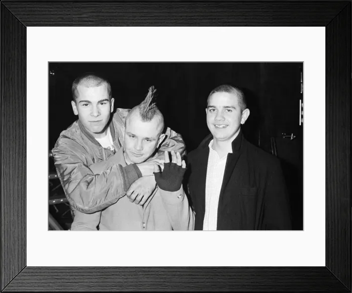 Framed Print : Rains'night spot in Southend on Sea. 12th December 1984