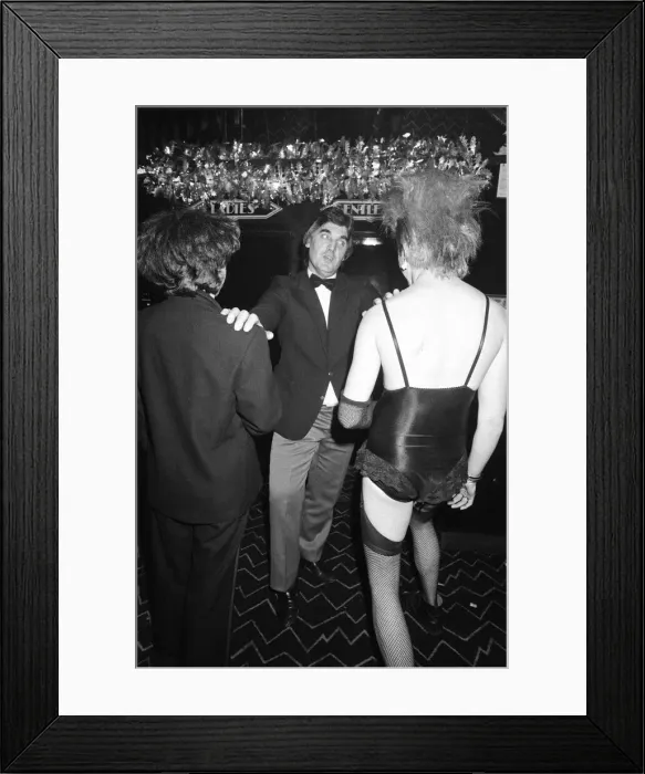 Framed Print : Rains'night spot in Southend on Sea. During special tuesday night sessions Framed Print : Rains'night spot in Southend on Sea. During special tuesday night sessions