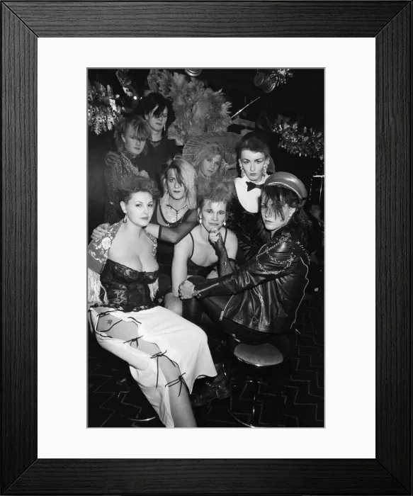 Framed Print : Rains'night spot in Southend on Sea. During special tuesday night sessions