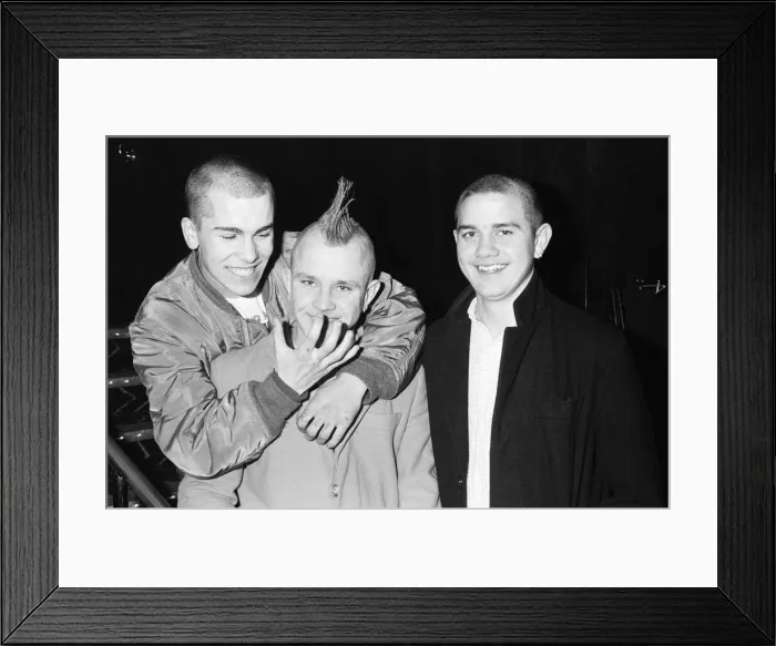 Framed Print : Rains'night spot in Southend on Sea. 12th December 1984