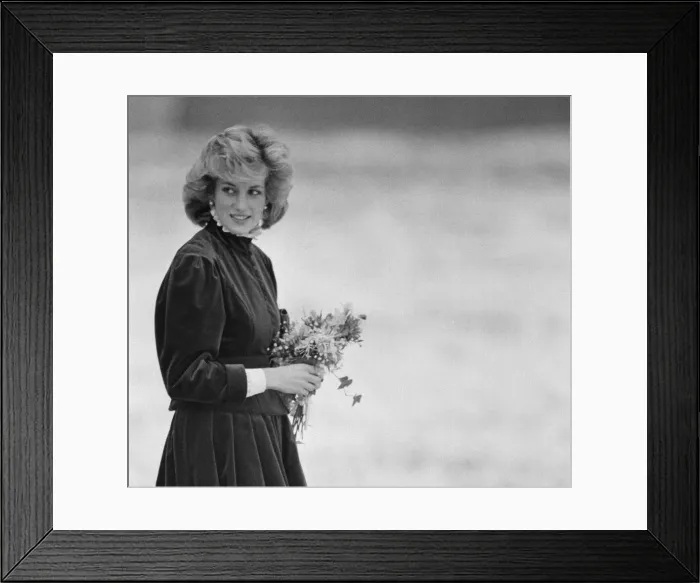 Framed Print : HRH Princess Diana, The Princess of Wales and her husband HRH Prince Charles Framed Print : HRH Princess Diana, The Princess of Wales and her husband HRH Prince Charles