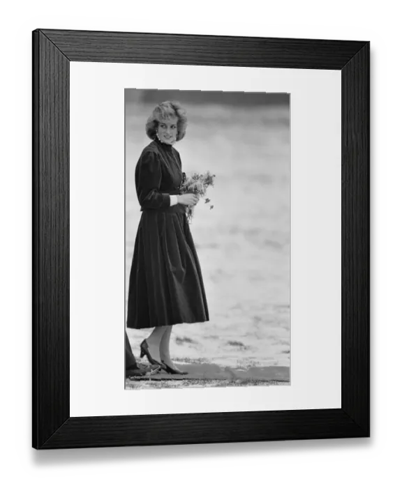 Framed Print : HRH Princess Diana, The Princess of Wales and her husband HRH Prince Charles Framed Print : HRH Princess Diana, The Princess of Wales and her husband HRH Prince Charles