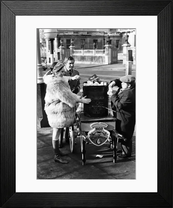 Framed Print : Joan Collins on the set of her new film Subterfuge'. 4th February 1968 Framed Print : Joan Collins on the set of her new film Subterfuge'. 4th February 1968