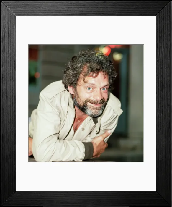 Framed Print : Actor David Jason pictured in Covent Garden, London. July 1985 Framed Print : Actor David Jason pictured in Covent Garden, London. July 1985