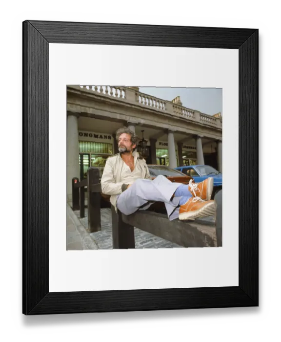 Framed Print : Actor David Jason pictured in Covent Garden, London. July 1985